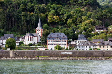 Catholic Parish Church of St. Bartholomew, Hirzenach, Boppard, Upper Middle Rhine Valley, UNESCO World Cultural Heritage Site, Rhineland-Palatinate, Germany, Europe