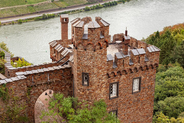  Sooneck Castle,Trechtingshausen,  Upper Middle Rhine Valley, Rhineland-Palatinate, Germany, Europe