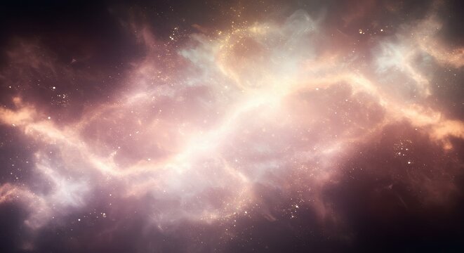 Dreamy cosmic background with sparkling stars and nebula clouds for inspiring space adventures, galaxy explorations, and fantasy realms, perfect for immersive experiences