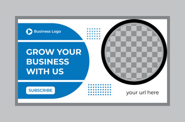 Grow Your Business With Us YouTube Thumbnail for Growth