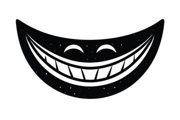 smile icon vector icon silhouette