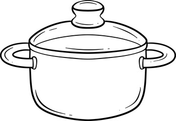 Cooking Pot Illustration