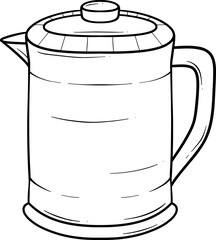 water container outline