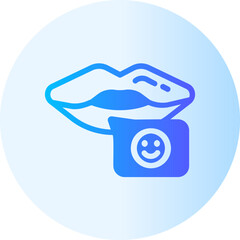 lsd gradient icon