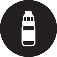 vape liquid glyph icon
