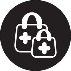 bags glyph icon