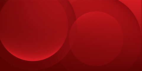 Red abstract background. Dynamic shapes composition. Eps10 vector
