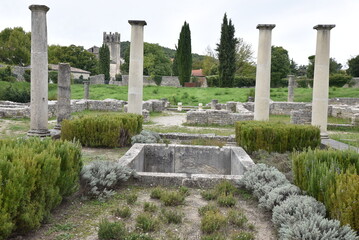 Ruines antiques de Vaison-la-Romaine. France