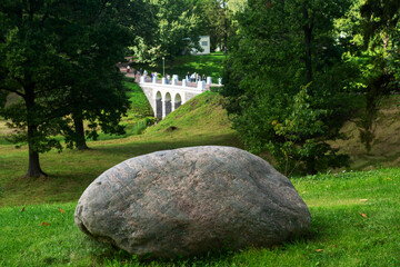 ORANIENBAUM, RUSSIA – AUGUST 24, 2025. An 18th-century palace and park complex on the shores of the Gulf of Finland.