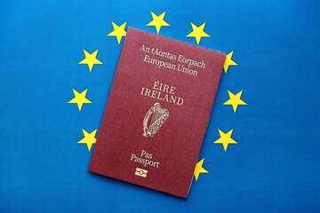 Ireland Passport European Union Blue