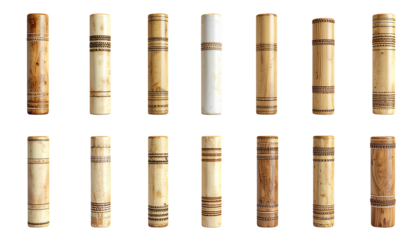 Professional Cricket Stumps and Bails Set Isolated on Clear Background

Wooden Cricket Wickets with Bails Standing on Field PNG