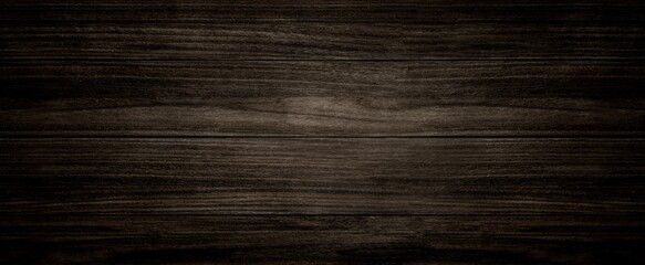 Dark wood background, old black wood texture for background
