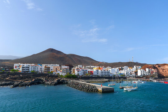 Scenic view of La Restinga resort on El Hierro island, Canary Islands, Spain, Europe	