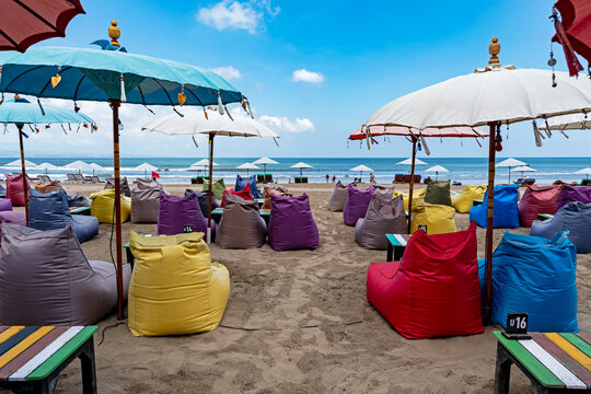 Double six Legian beach in Bali, Indonesia