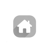 home icon on a white background