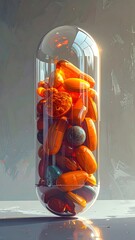 Capsule of pills