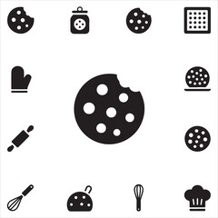 Cookie Day Vector Icon Pack Baking Tools Silhouette Set”
Sweet Bakery Vector Icons Pastry & Baking Essentials Pack Minimal Cookie and Kitchen Icon Set” Dessert Making Vector Silhouettes
