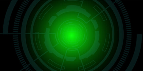 green technology futuristic and innovation background. Environment technology.Abstract technology background.Vector illustration.