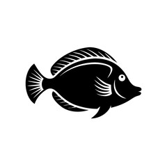Angelfish Tropical Fish Icon - Aquarium Animal