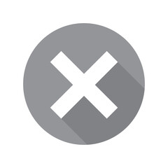 Simple Cross Mark Icon