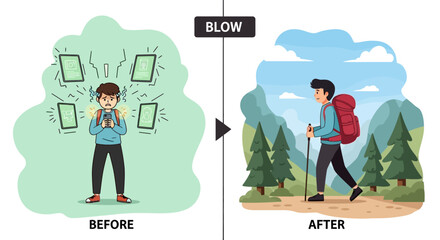 Digital Detox From Phone Addiction to Nature Escape