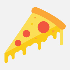 vector illustration of a cheese