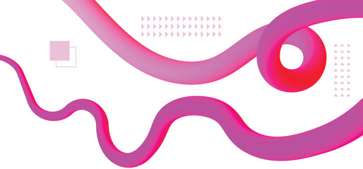 Vector illustration of an abstract banner background