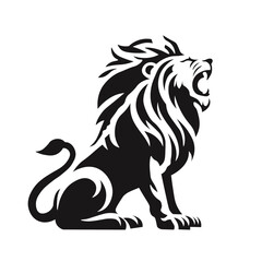 Ornamental Floral Design A classic black and white floral design element featuring elegant, curved leaves and intricate detailing. Perfect for use in decorative borders, logos