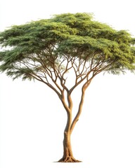 Beautiful tall tree with lush green foliage, sturdy trunk, scenic branches, and vibrant canopy showcasing natural landscape and outdoor environment