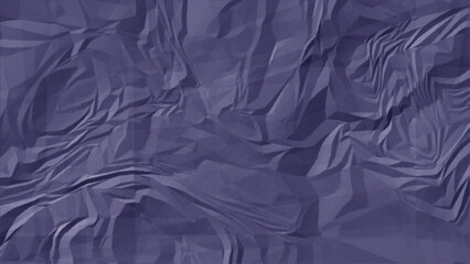 Wrinkled Navy Blue Color Paper Texture Background. Realistic Crumpled Paper Sheet with Folds and Creases. Minimal Grunge Poster Texture for Design, Mockup, and Vintage Paper Aesthetic