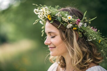 Naklejka premium Modern Lifestyle Woman Portrait