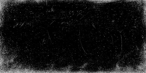 Grunge dust texture background in black and white minimalist vector illustration design with distressed rough surface and vintage artistic effect.