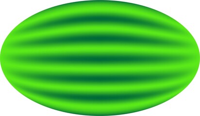 Beautiful illustration of a  watermelon.