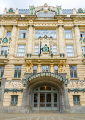 The Franz Liszt Academy of Music - a music university and a concert hall in Budapest.