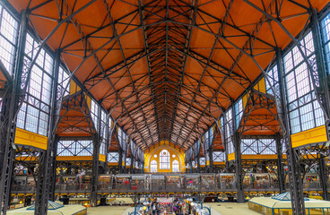 The Great Market Hall (or Central Market Hall) is the largest and oldest indoor market in Budapest, Hungary. 