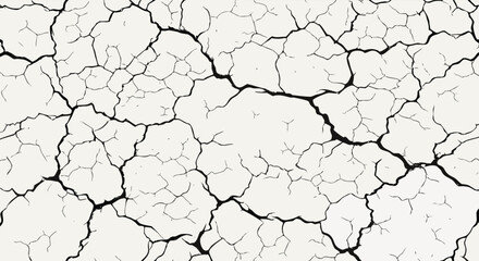 Cracked texture background design with detailed fissures, perfect for grunge and distressed themes

