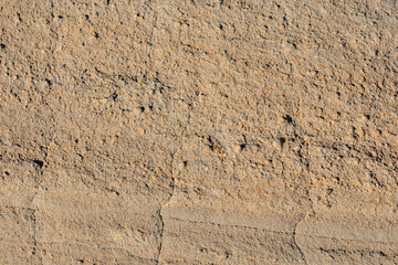 North Menan Butte Trail, tuff cones - volcanoes. Madison County, Idaho. Snake River Plain. Tuff is a type of rock made of volcanic ash ejected from a vent during a volcanic eruption.  