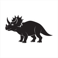  Diplodocus dinosaur vector silhouette