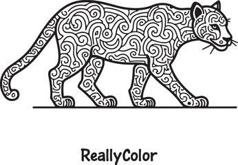 Wild animal vector illustrations, including a tiger, are popular wildlife and nature design images