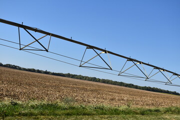 Irrigation System in a Farm Field
