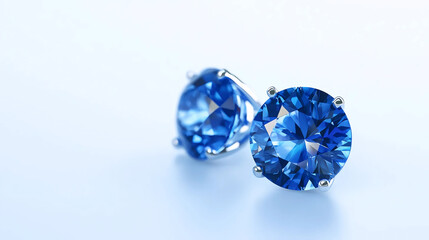 Beautiful Sapphire Earrings Look
