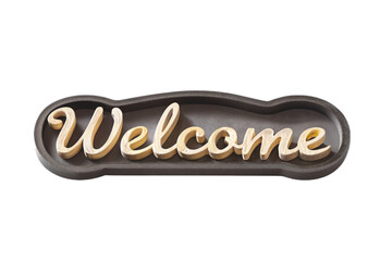 3d render of a creative idea word made of many spheres