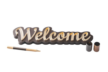 3d render of a creative idea word made of many spheres