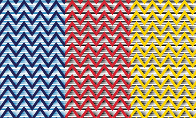 geometric pattern seamless repeat zig zag pattern design