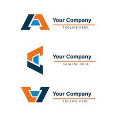 Abstract Construction Vector Design | Modern Industrial Icon for Engineering and Civil Works