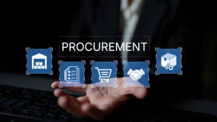 The business procurement process for strategic sourcing. This includes purchasing, supply chain management, contract negotiation, and logistics from warehouse to delivery. Fermion