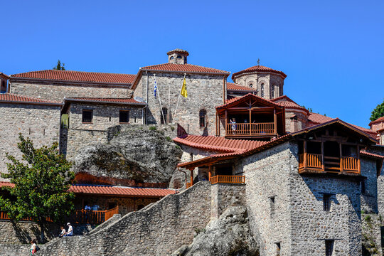 Kloster Meg&aacute;lo Met&eacute;oro in Meteora, Thessalien (Griechenland)