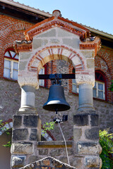Fototapeta premium Die Kirche im Kloster Megálo Metéoro in Meterora, Thessalien- Griechenland