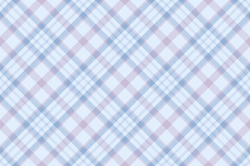 Gentle pastel plaid pattern in cool blues and soft pinks, perfect for backgrounds, textiles, or design elements. Seamless repeat adds versatility.