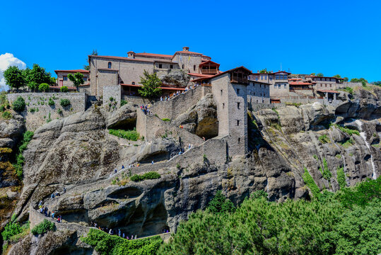 Kloster Meg&aacute;lo Met&eacute;oro in Meteora, Thessalien (Griechenland)